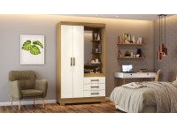 ARMOIRE EILAT REF B64-127 (2PC) 2 PTS 3TIRS + COI